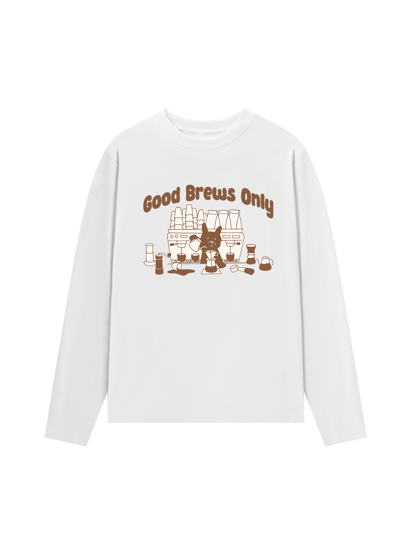 Áo Thun Dài Tay Good Brews Only