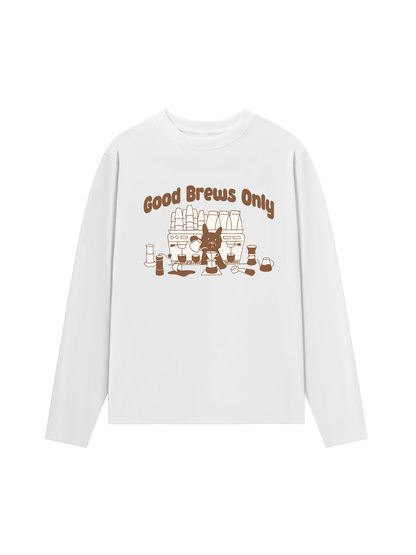 Áo Thun Dài Tay Good Brews Only