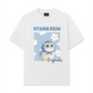 Áo Thun Relaxed Fit Flower With Meow