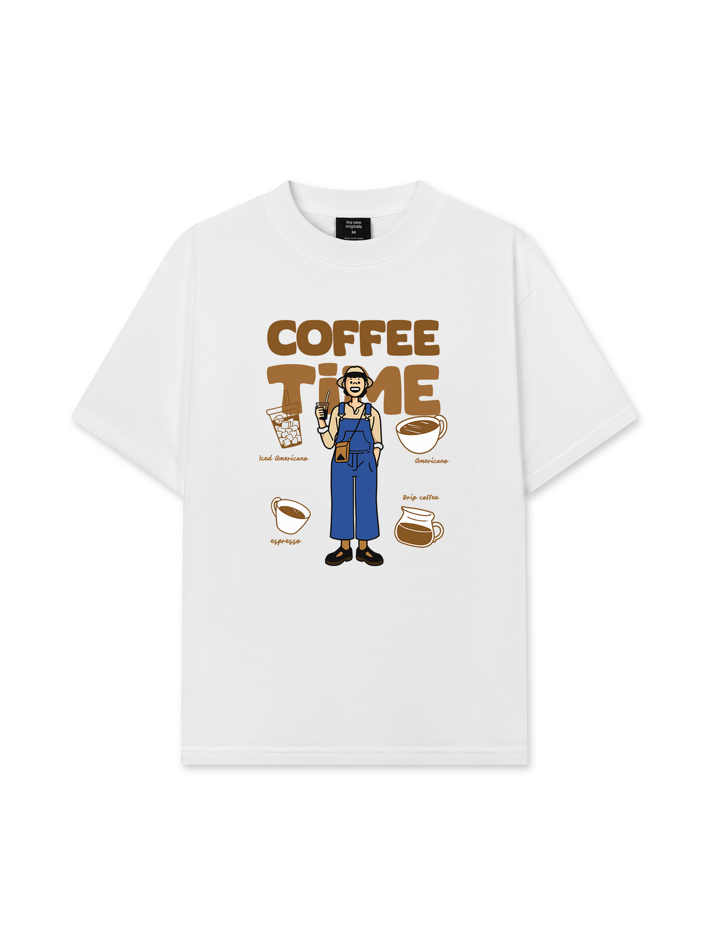 Áo Thun Relaxed Fit Coffee Time 2