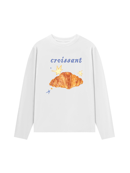 Áo Thun Dài Tay  Croissant