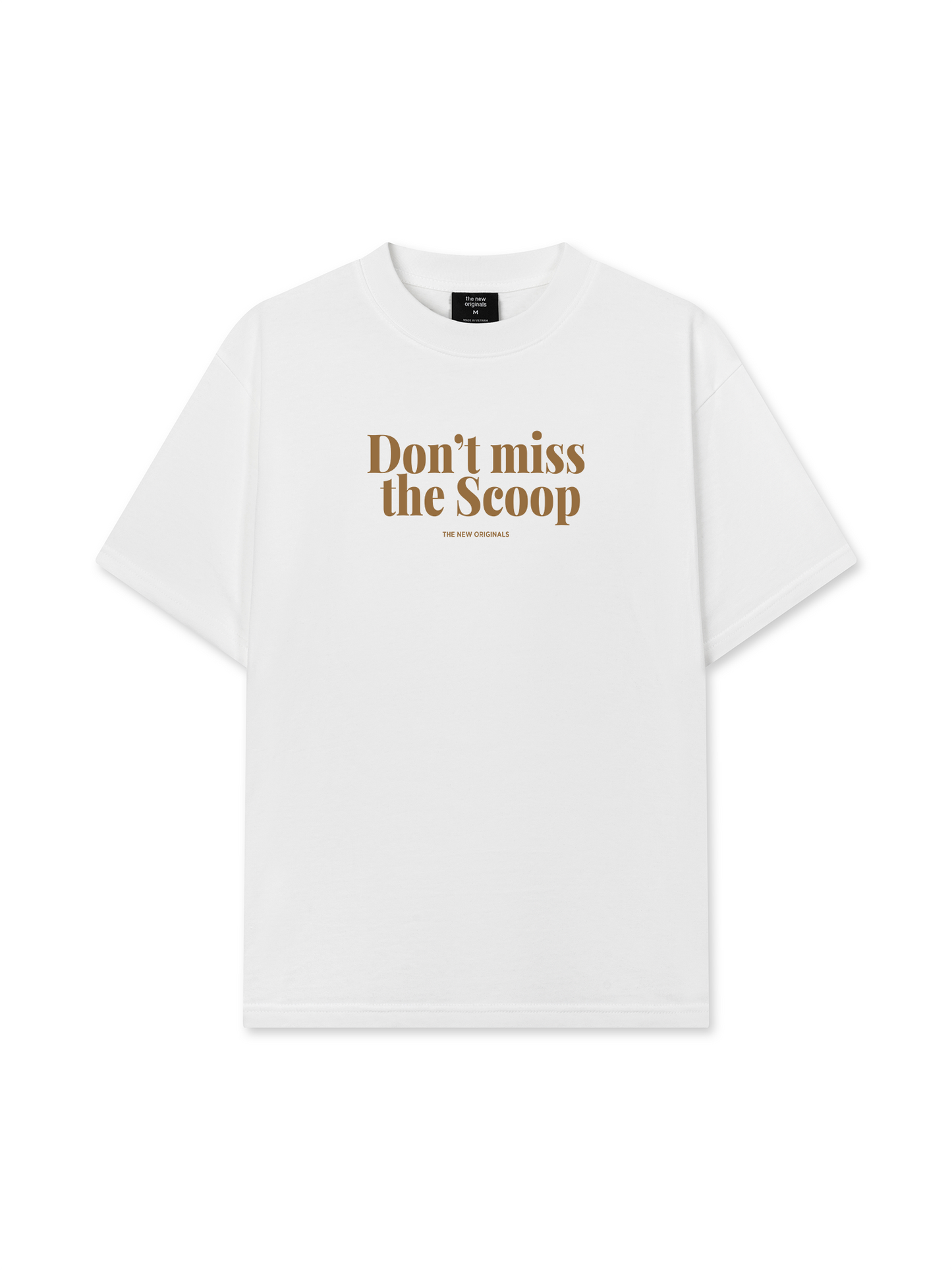 Áo Thun Relaxed Fit Don't Miss The Scoop