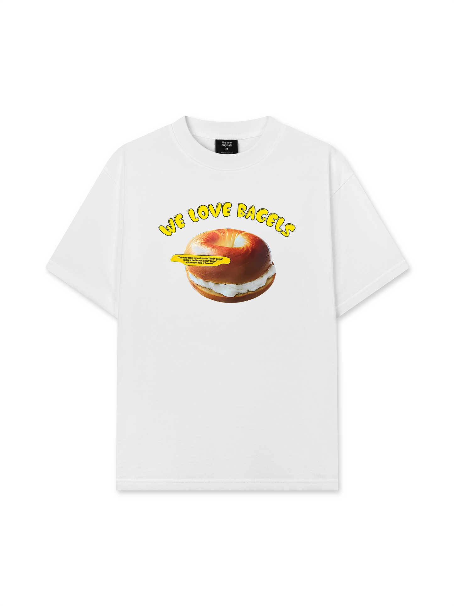 Áo Thun Relaxed Fit Sweet Pastry We Love Baggles