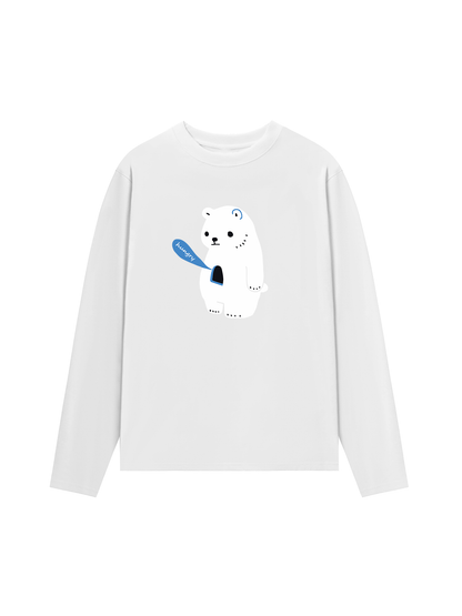 Áo Thun Dài Tay Hungry Bear