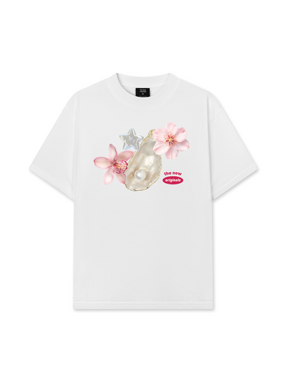Áo Thun Relaxed Fit Pearl Bloom