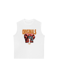 Áo Ba Lỗ Relaxed Fit Fitness Boxing Gun