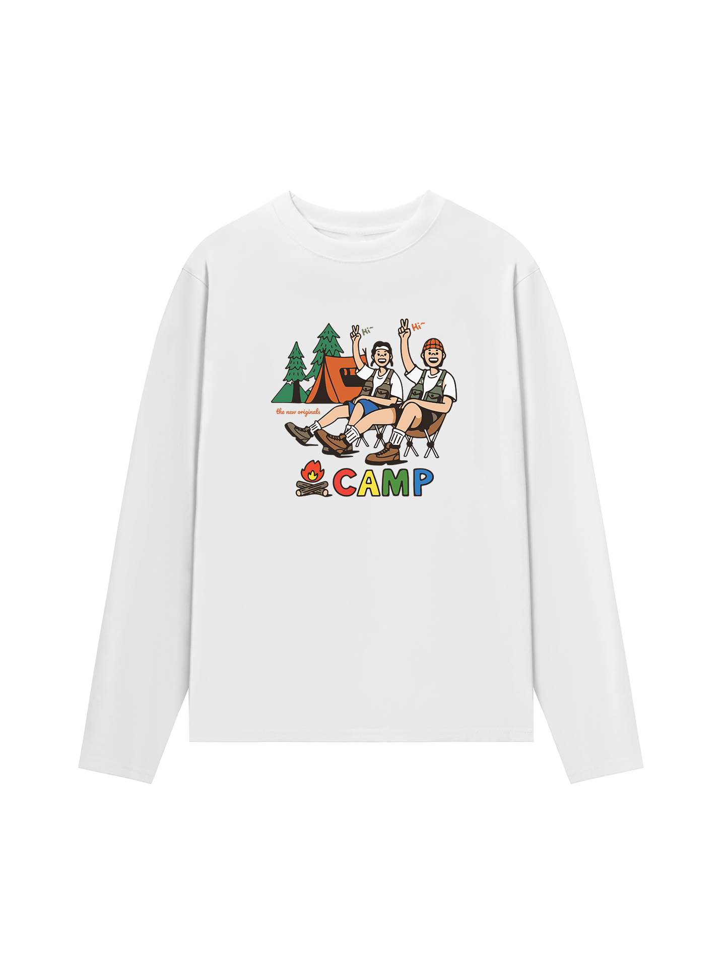 Áo Thun Dài Tay Go Camping