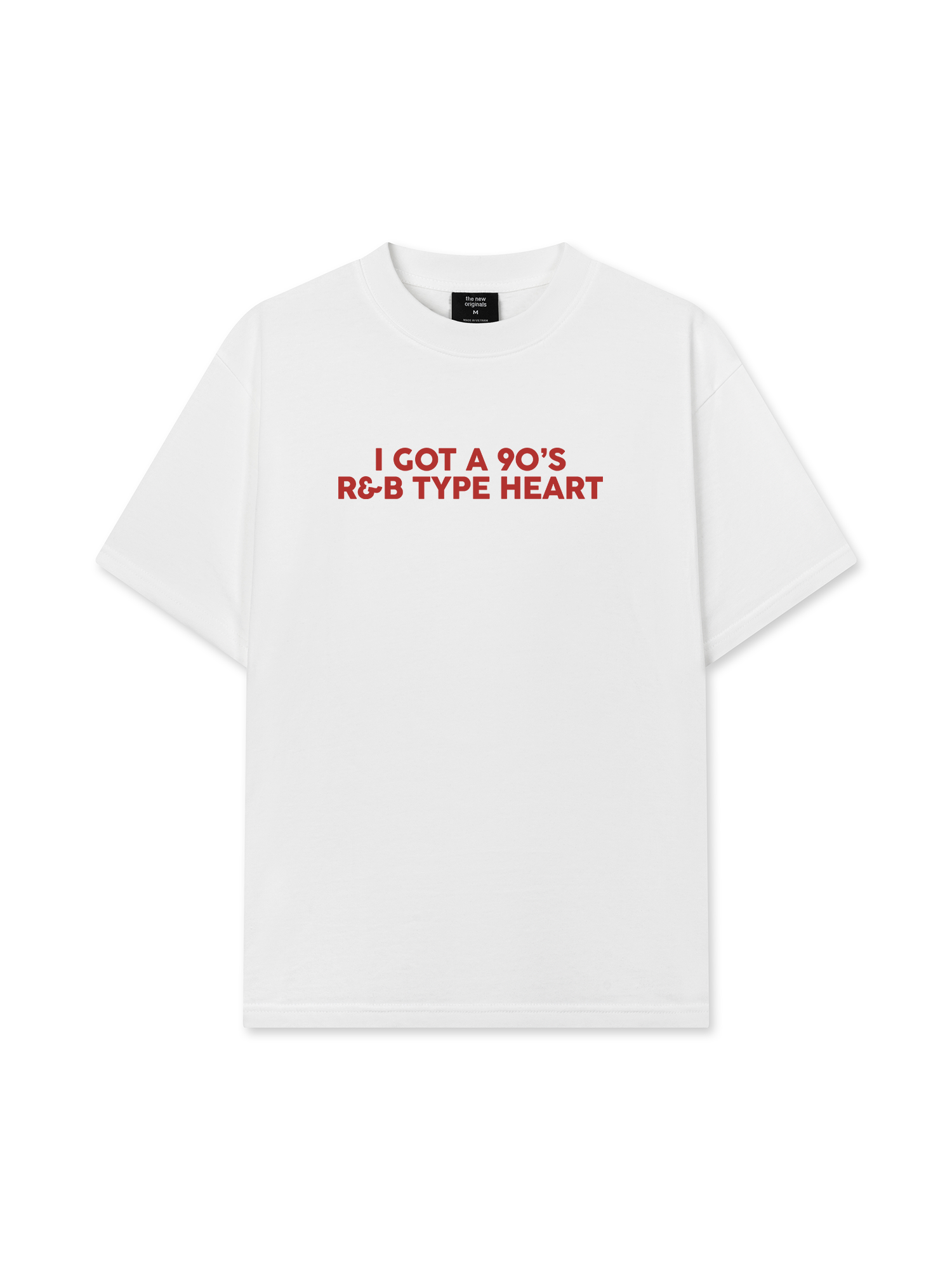 Áo Thun Relaxed Fit 90's Heart
