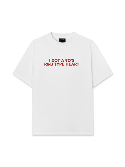 Áo Thun Relaxed Fit 90's Heart