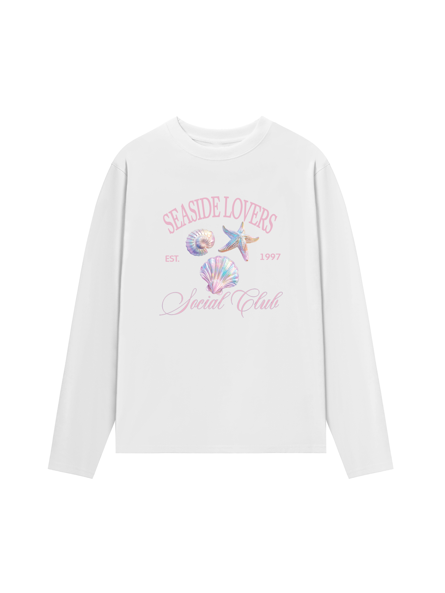 Áo Thun Dài Tay Ocean Hologram Seaside Lover