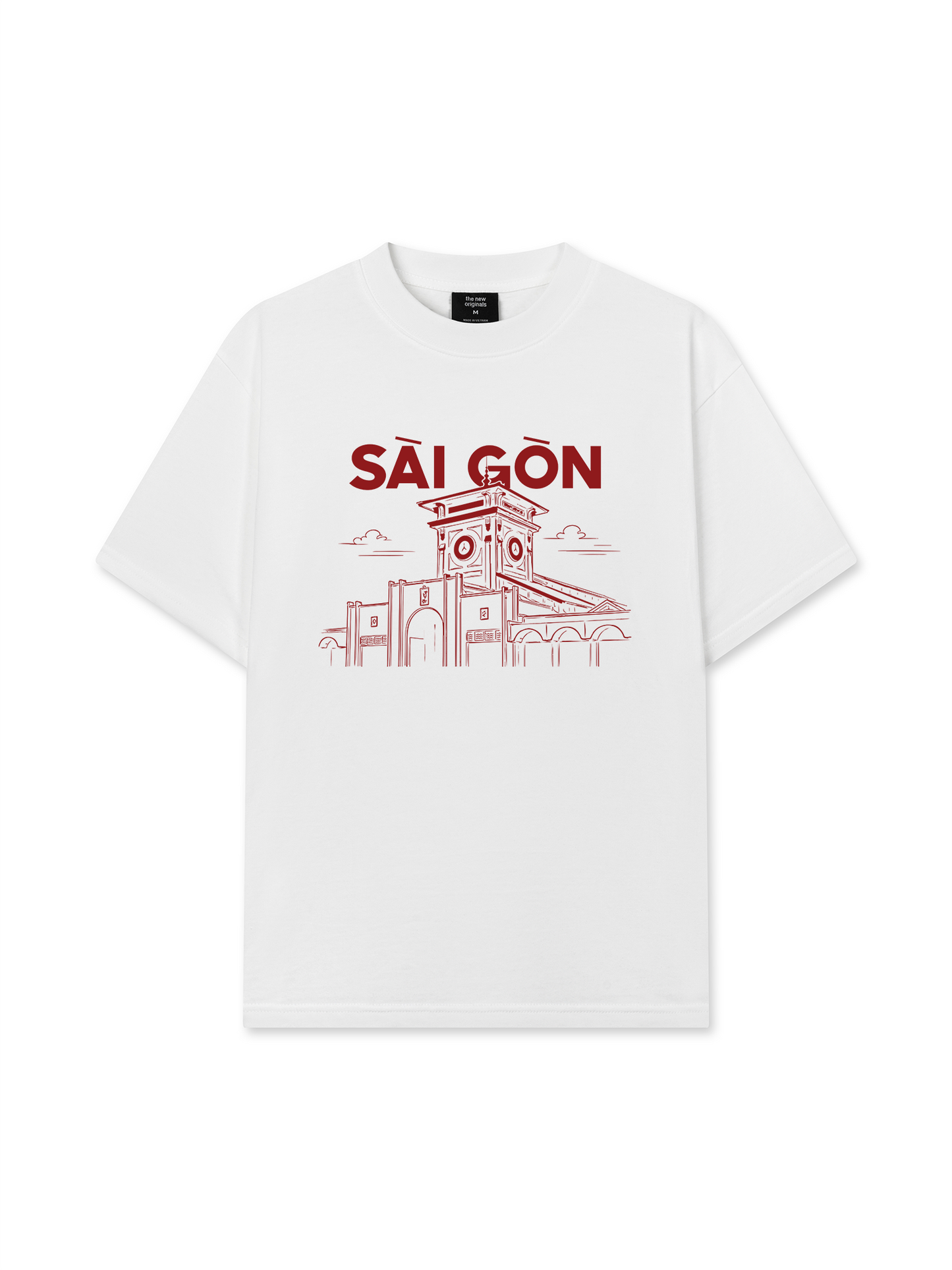 Áo Thun Relaxed Fit Chợ Bến Thành Sài Gòn