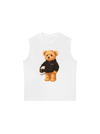Áo Ba Lỗ Relaxed Fit Teddy Ride Or Die