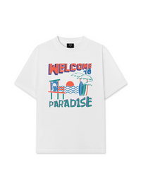 Áo Thun Relaxed Fit Welcome To Paradise