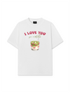 Áo Thun Relaxed Fit Drink I Love You So Matcha