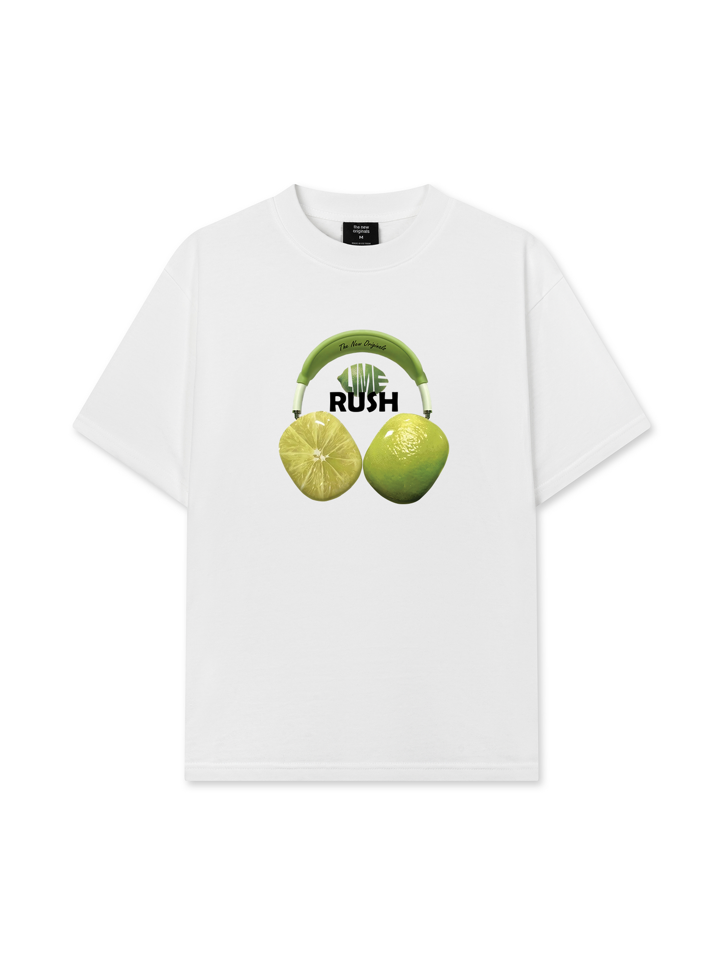 Áo Thun Relaxed Fit Summer Vibes Lime Rush