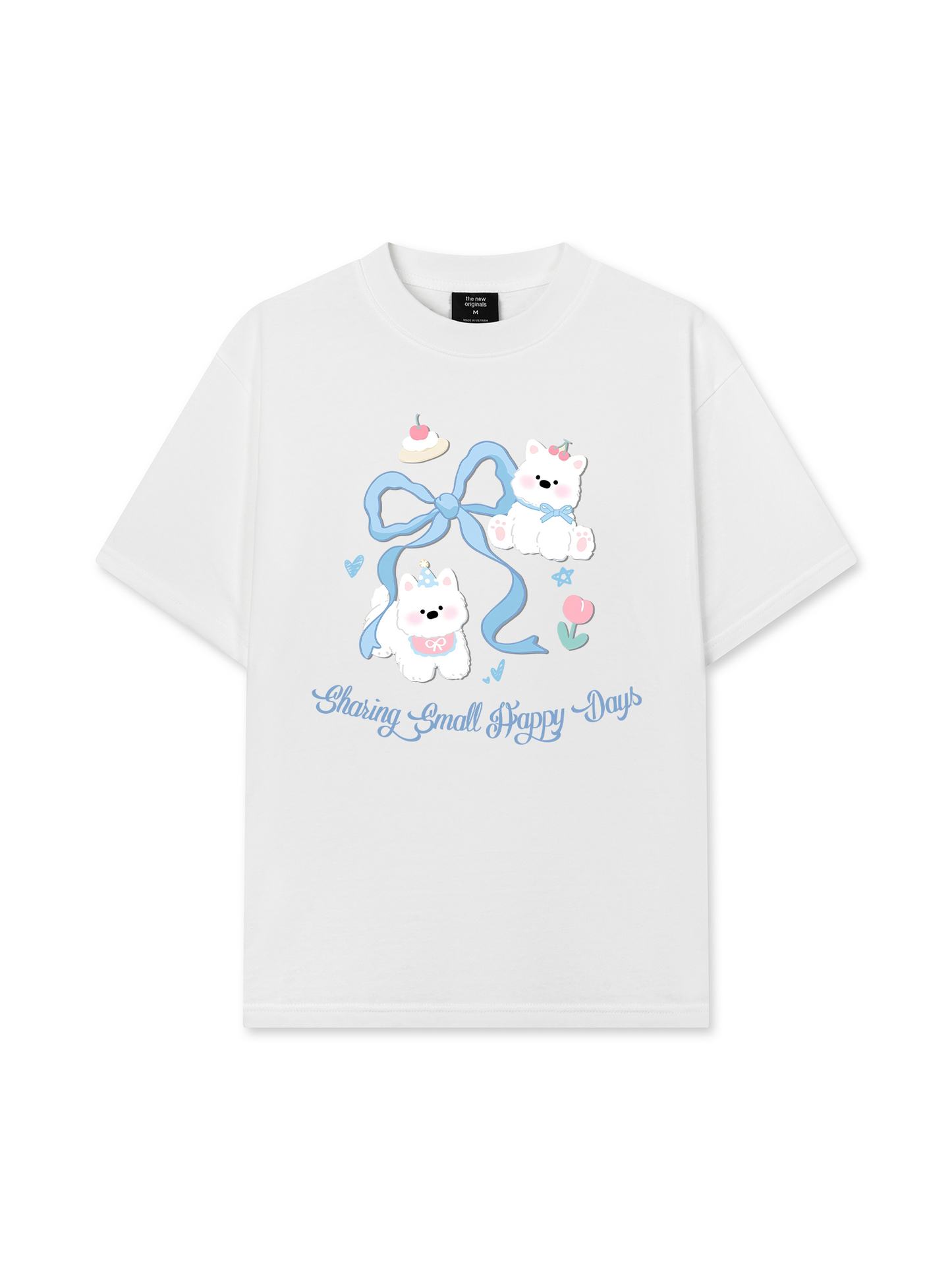 Áo Thun Relaxed Fit Daily Cuties Sharing Small Happy Days