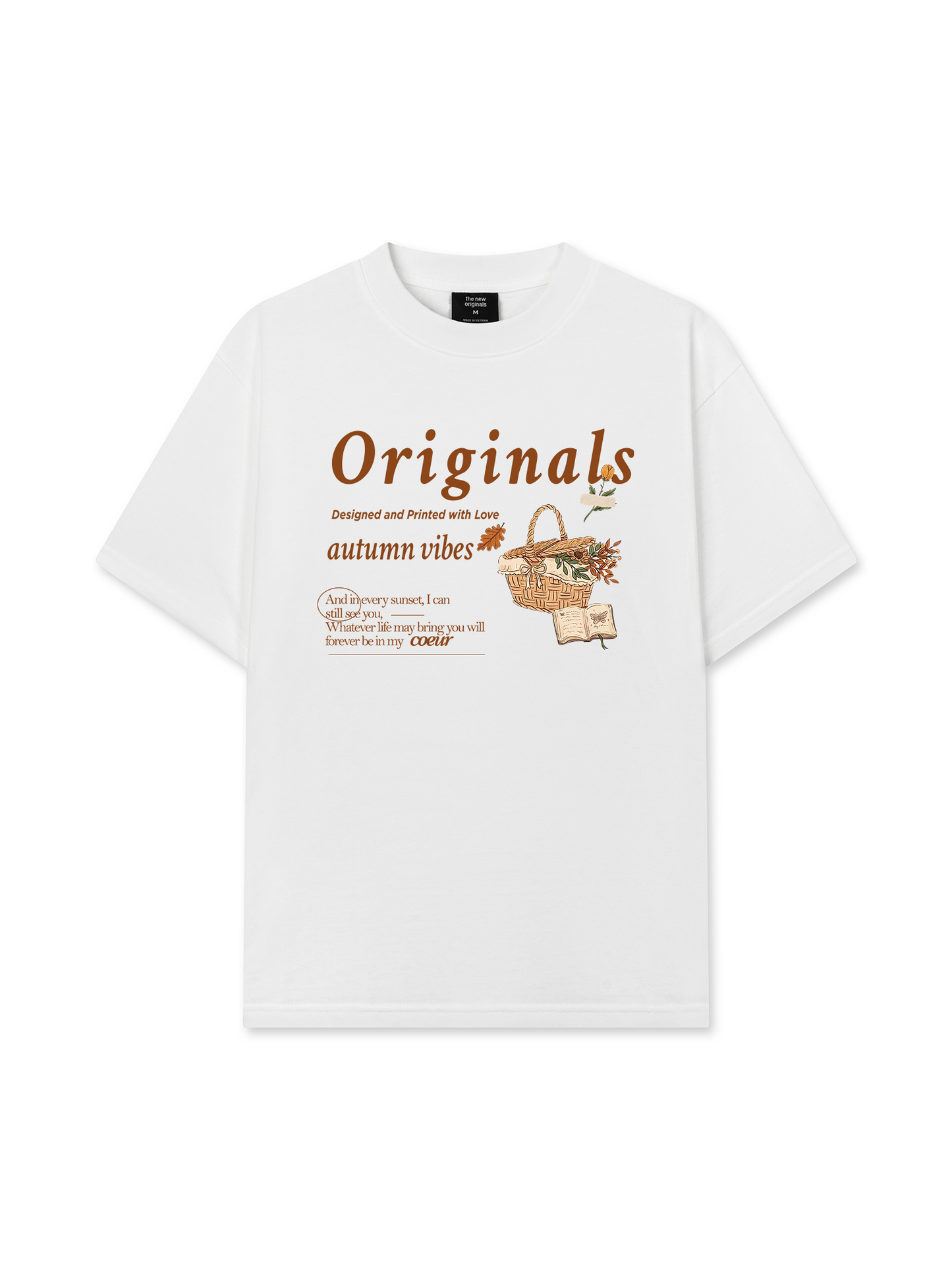 Áo Thun Relaxed Fit Autumn Vibes Originals Autumn