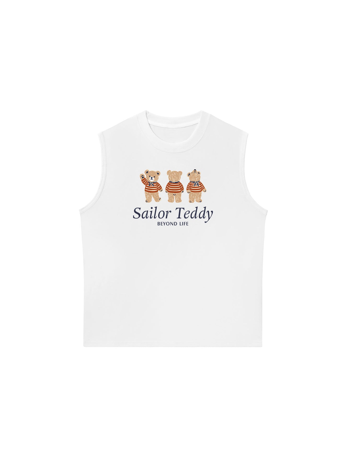 Áo Ba Lỗ Relaxed Fit Sailor Teddy