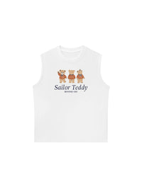 Áo Ba Lỗ Relaxed Fit Sailor Teddy
