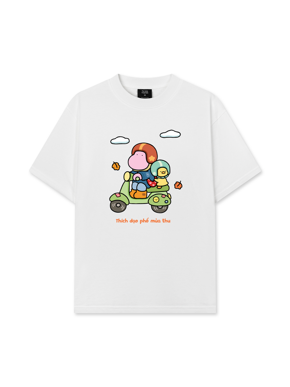 Áo Thun Relaxed Fit Thích Dạo Phố Mùa Thu
