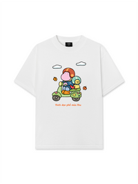 Áo Thun Relaxed Fit Thích Dạo Phố Mùa Thu