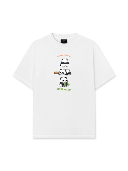 Áo Thun Relaxed Fit Panda Moooood