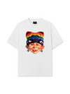 Áo Thun Relaxed Fit Bad Boy & Rainbow Crochet Hat