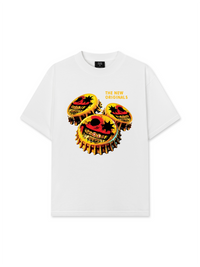 Áo Thun Relaxed Fit Gangster Smile Cap Art