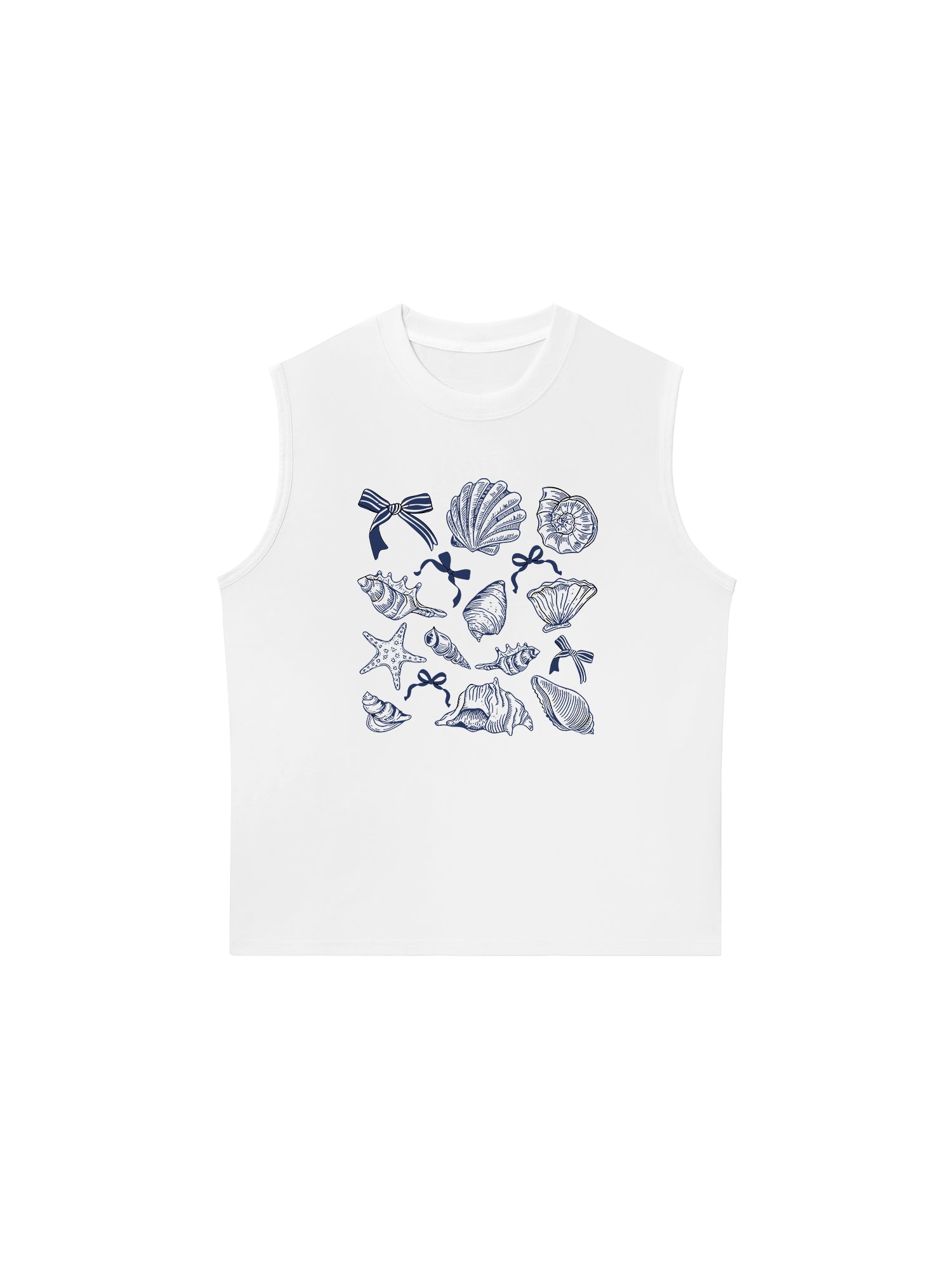 Áo Ba Lỗ Relaxed Fit Ocean Blue Vibes