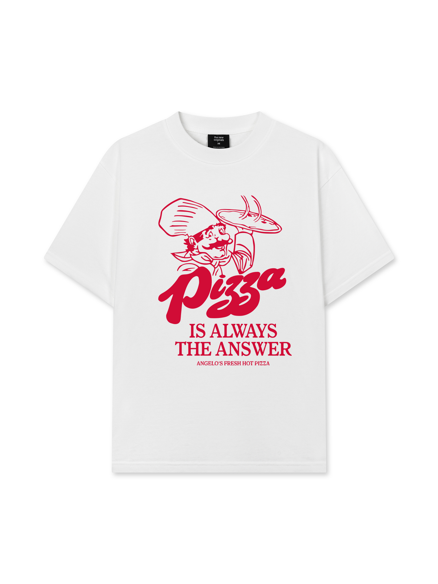 Áo Thun Relaxed Fit Pizza Is Always The Answer