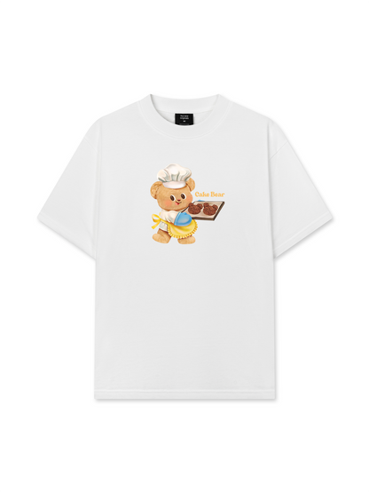Áo Thun Relaxed Fit Cake Bear