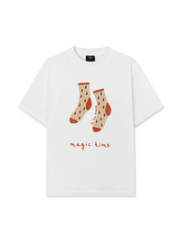 Áo Thun Relaxed Fit Autumn Vibes Magic Time