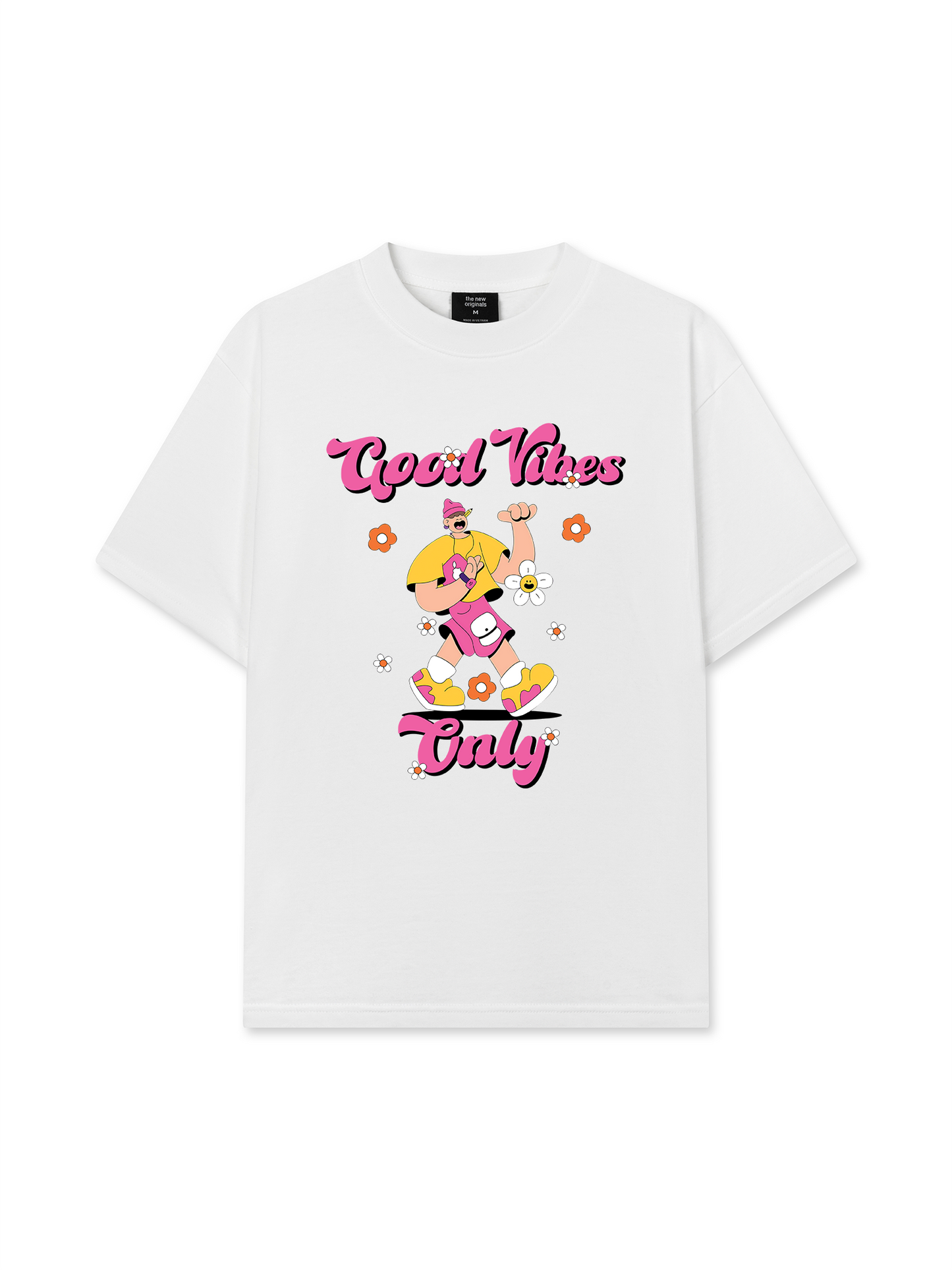 Áo Thun Relaxed Fit Weekend Goog Vibes Only