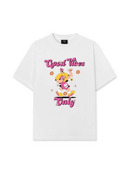 Áo Thun Relaxed Fit Weekend Goog Vibes Only