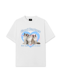 Áo Thun Relaxed Fit Daily Cuties Good Partner