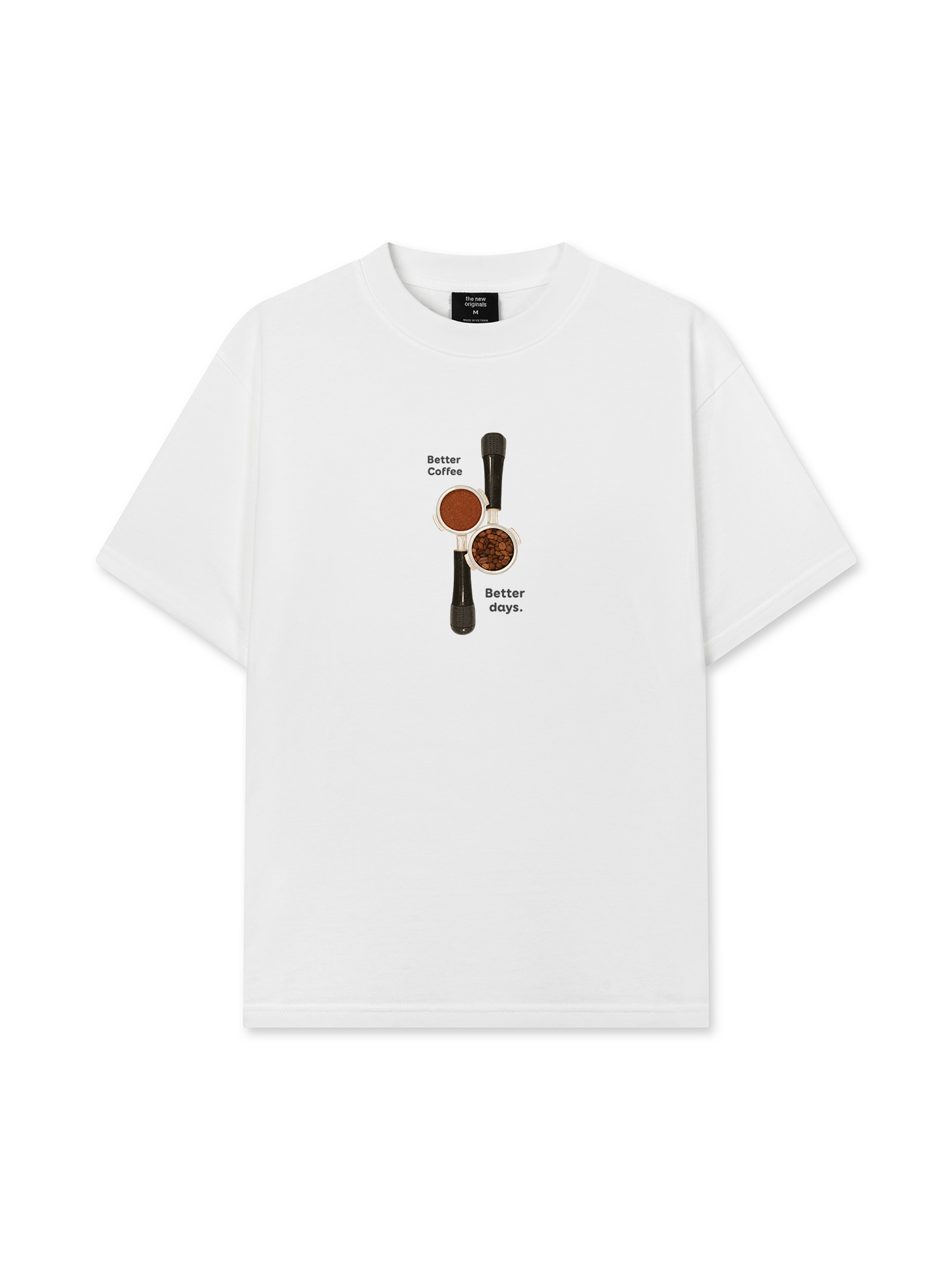 Áo Thun Relaxed Fit Better Coffeee Better Days