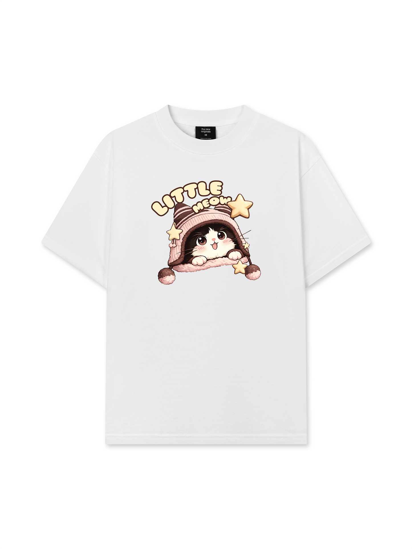 Áo Thun Relaxed Fit Little Meow