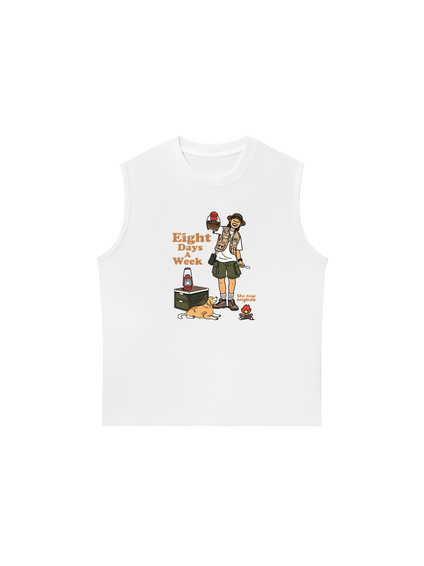 Áo Ba Lỗ Relaxed Fit Go Out Eight Days A Week