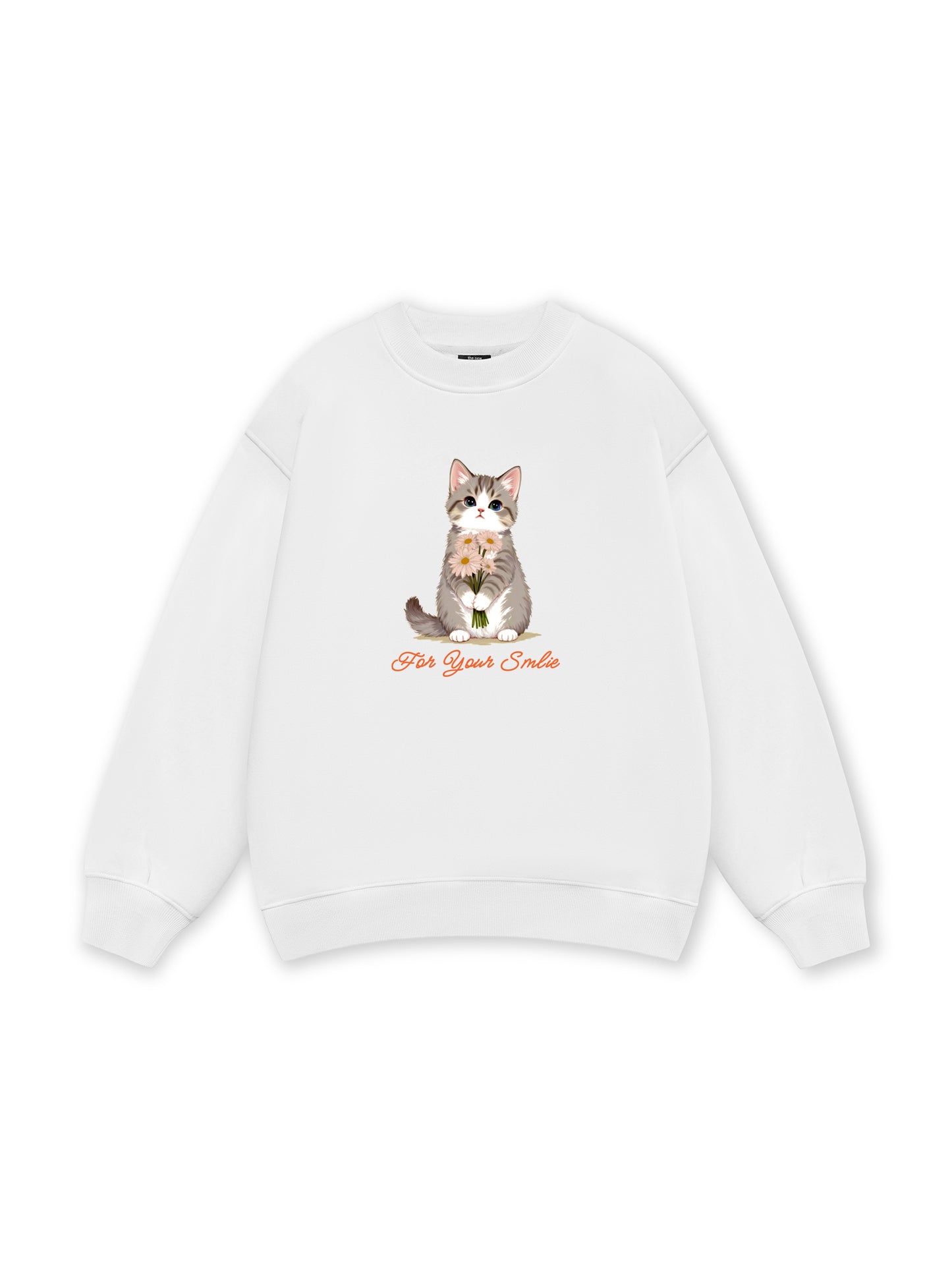 Blooming Kitty Sweater
