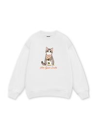 Blooming Kitty Sweater