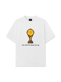 Áo Thun Relaxed Fit Pixel Universe World Cup