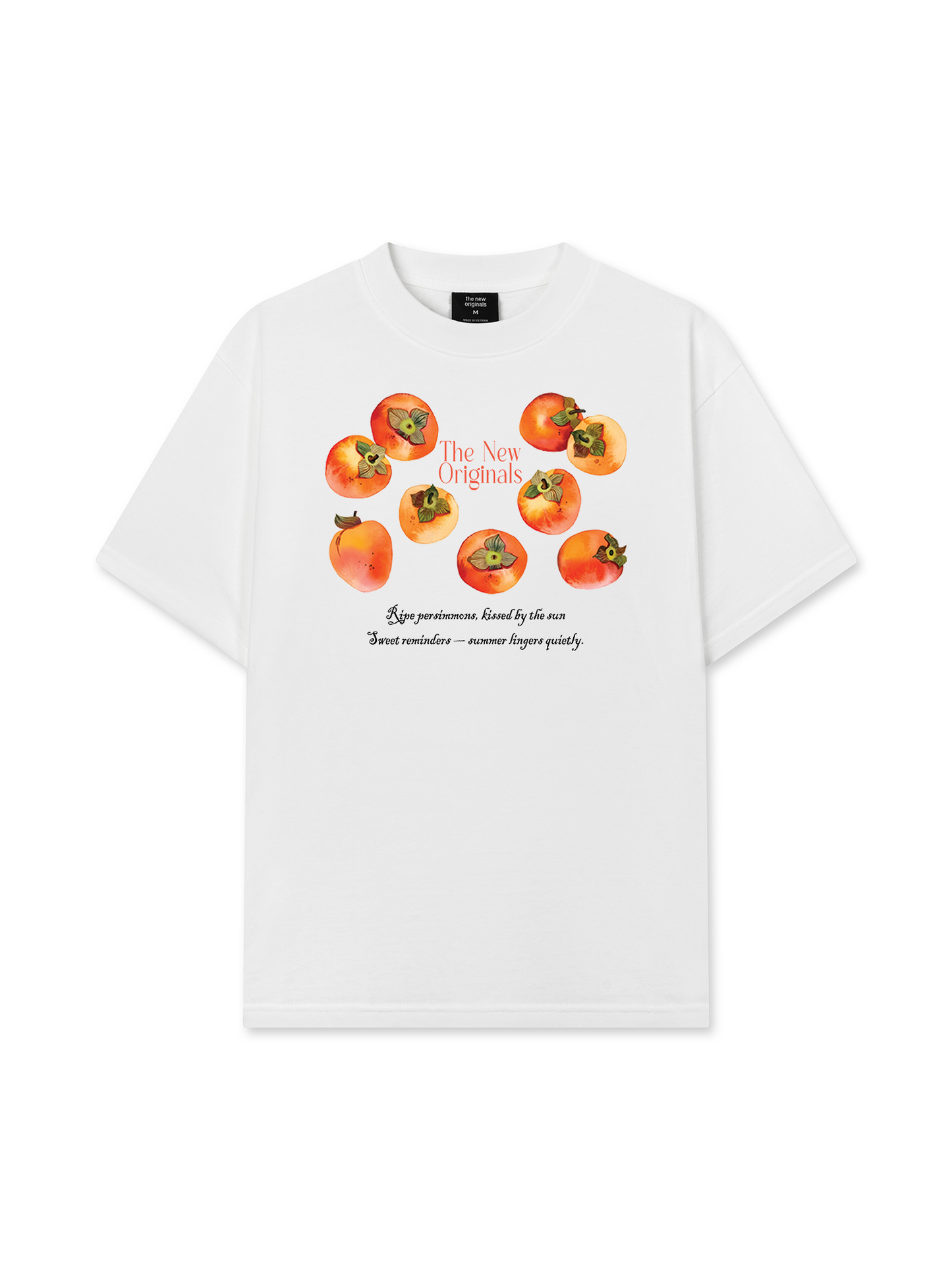 Áo Thun Relaxed Fit Ripe persimmons