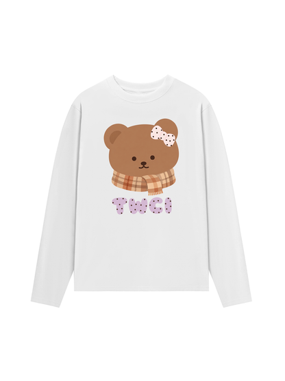 Áo Thun Dài Tay Teddy Cozy