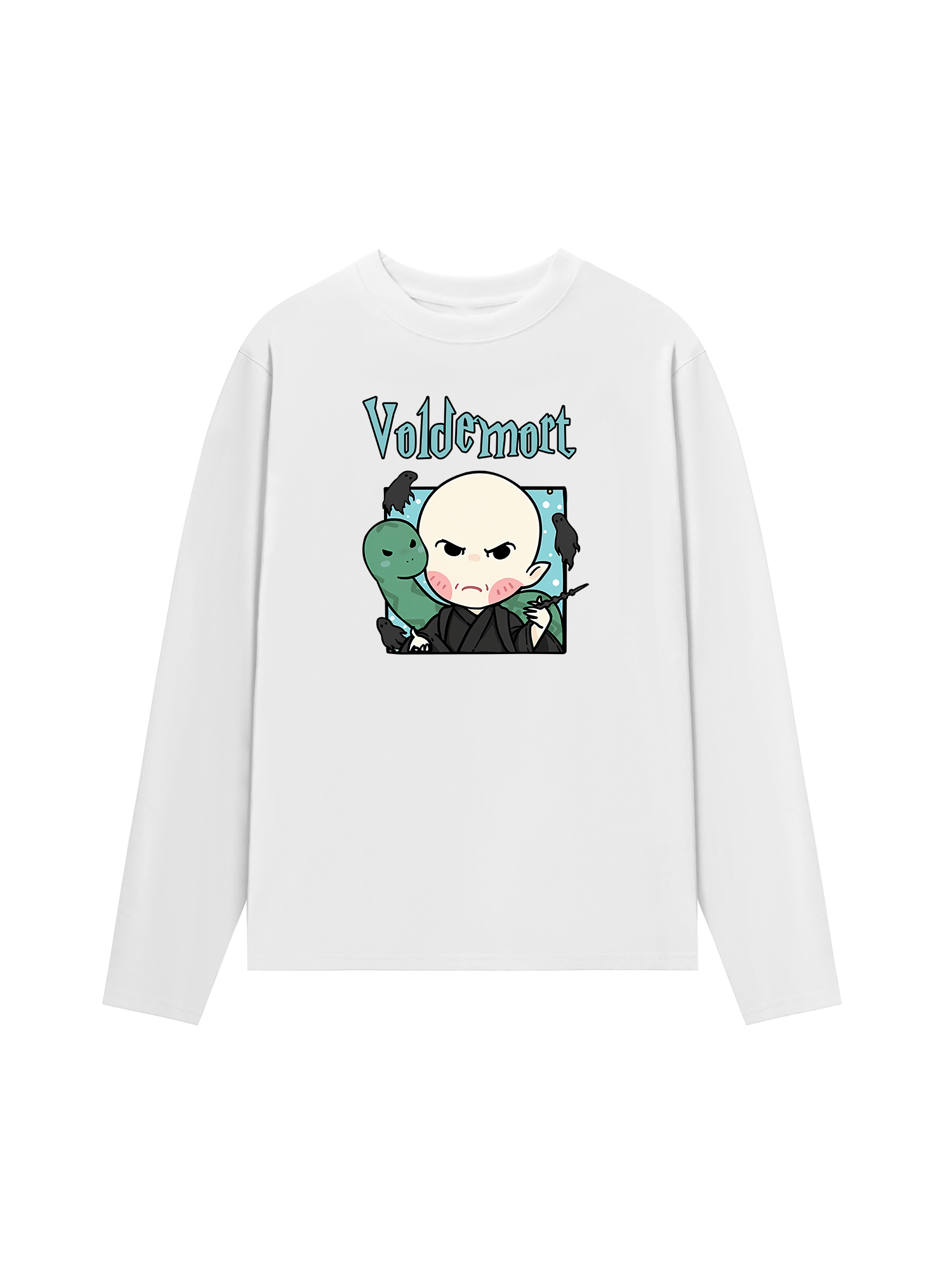 Áo Thun Dài Tay Harry Potter Voldemort