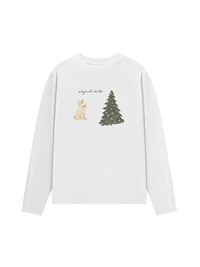 Áo Thun Dài Tay Winter Bunny Xmas