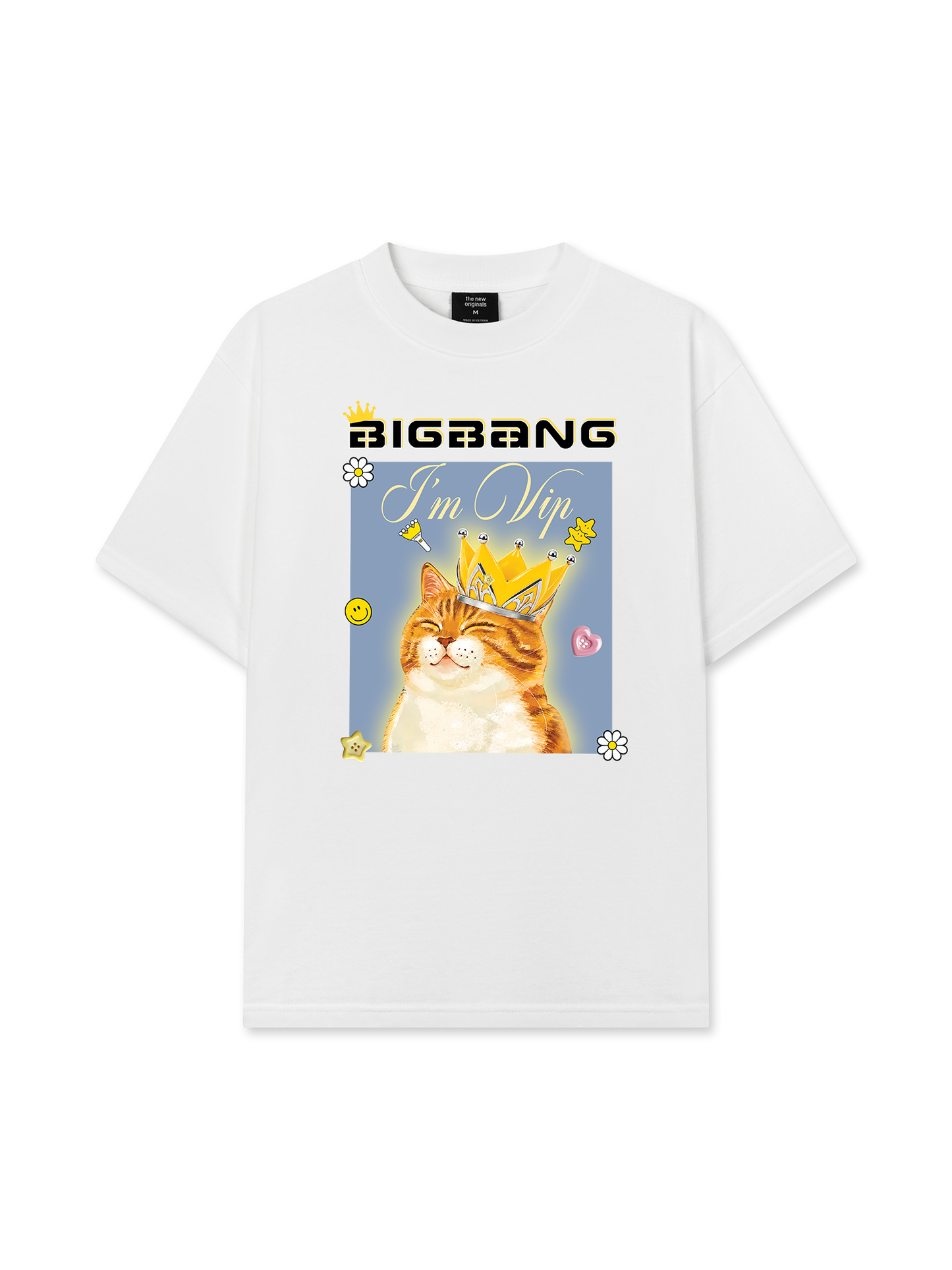 Áo Thun Relaxed Fit Big Bang Cat