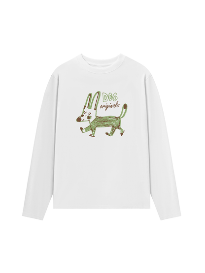 Áo Thun Dài Tay Dog Originals