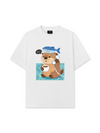 Áo Thun Relaxed Fit Daily Cuties Otter Answer The Phone