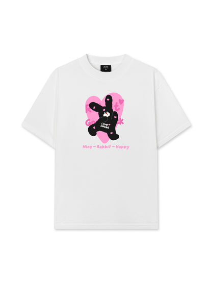 Áo Thun Relaxed Fit Love Rabbit