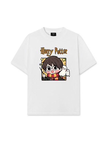 Áo Thun Relaxed Fit Harry Potter Chibi